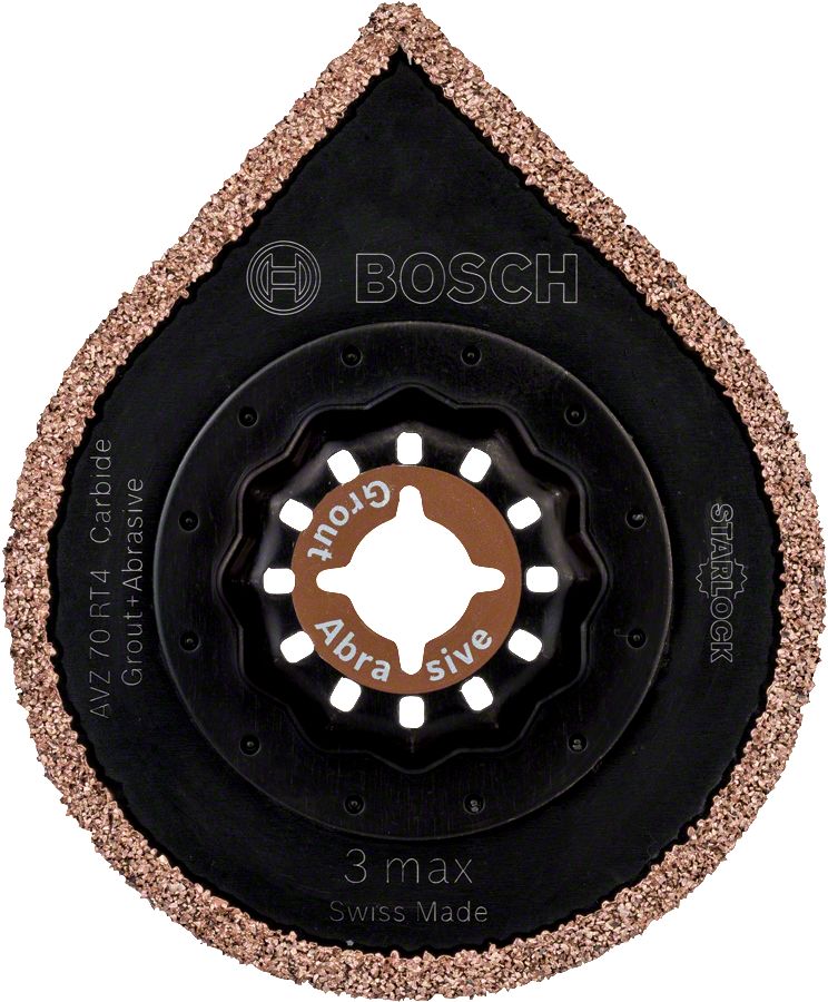 Bosch - Starlock - AVZ 70 RT4 - Carbide RIFF Fayans Arası Derz Harcı Çıkarıcı Testere Bıçağı 10'lu