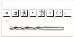 1.6 mm matkap ucu taşlanmış hss MTE