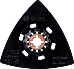Bosch - Starlock - AVZ 90 RT4 - Carbide RIFF Zımpara Tabanı 40 Kum Kalınlığı 1'li