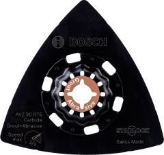 Bosch - Starlock - AVZ 90 RT6 - Carbide RIFF Zımpara Tabanı 60 Kum Kalınlığı 1'li