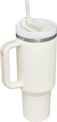 Stanley Quencher Pipetli Termos Bardak Cream Tonal 1.18 Lt 10-10824-453