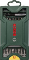 Bosch - X-Line Mini 25 Parça Vidalama Seti