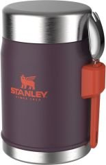 Stanley Klasik Paslanmaz Çelik Yemek Termosu Kaşıklı Plum 0,40 LT 10-09382-107