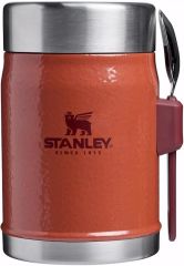 Stanley Klasik Paslanmaz Çelik Yemek Termosu Kaşıklı Hammertone Clay 0,40 LT 10-09382-108