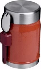 Stanley Klasik Paslanmaz Çelik Yemek Termosu Kaşıklı Hammertone Clay 0,40 LT 10-09382-108