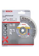Bosch - X-LOCK - Best Serisi Genel Yapı Malzemeleri ve Metal İçin Elmas Kesme Diski 115 mm