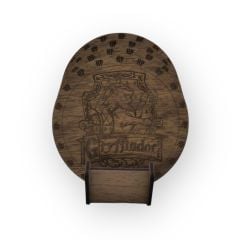 Dalyan Hediyelik 4'lü Rustik Harry Potter Bardak Altlığı Seti