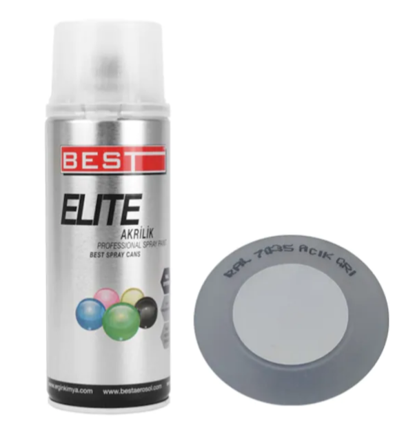Best Elite Sprey Boya Açık Gri RAL7035 400ML