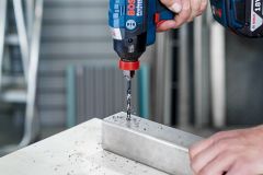 Bosch - Altıgen Şaftlı - Impact Control - HSS Metal Matkap Ucu 2,5*69mm