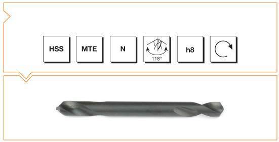 3 mm iki taraflı matkap ucu makina
