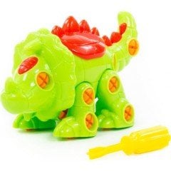 Yapı Seti-Dinozor Triseratops 32 Element Kutuda