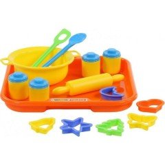 Set Çocuk Yemek Takımı Hamur İşleri İçin No:1 Tepsi İle