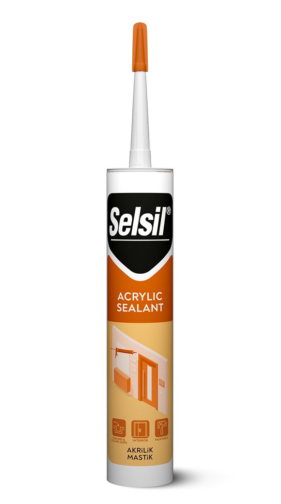 Selsil mastik beyaz 500 gr 3050