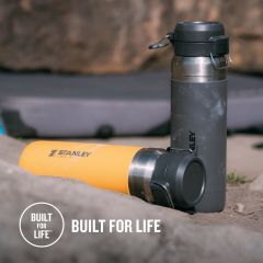 Stanley Go Quick Flip Paslanmaz Çelik Soğuk Su Termosu 1.06Lt SAFFRON