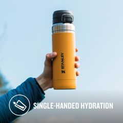 Stanley Go Quick Flip Paslanmaz Çelik Soğuk Su Termosu 1.06Lt SAFFRON