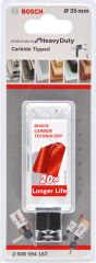 Bosch - Endurance Serisi Zorlu Malzemeler için Carbide Delik Açma Testeresi (Panç) 35 mm