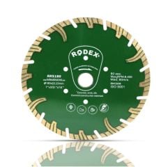 RODEX TURBO ELMAS KESME DİSKİ 180MM RRS180