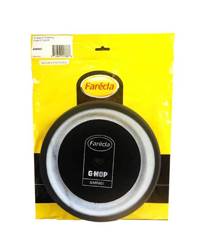 Farecla Siyah Cırtlı Polisaj Pasta Süngeri 200mm G-Mop GMF801 8''