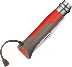 Opinel Inox No 08 Paslanmaz Çelik Çakı (Kırmızı)