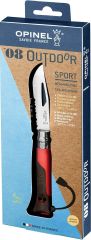 Opinel Inox No 08 Paslanmaz Çelik Çakı (Kırmızı)