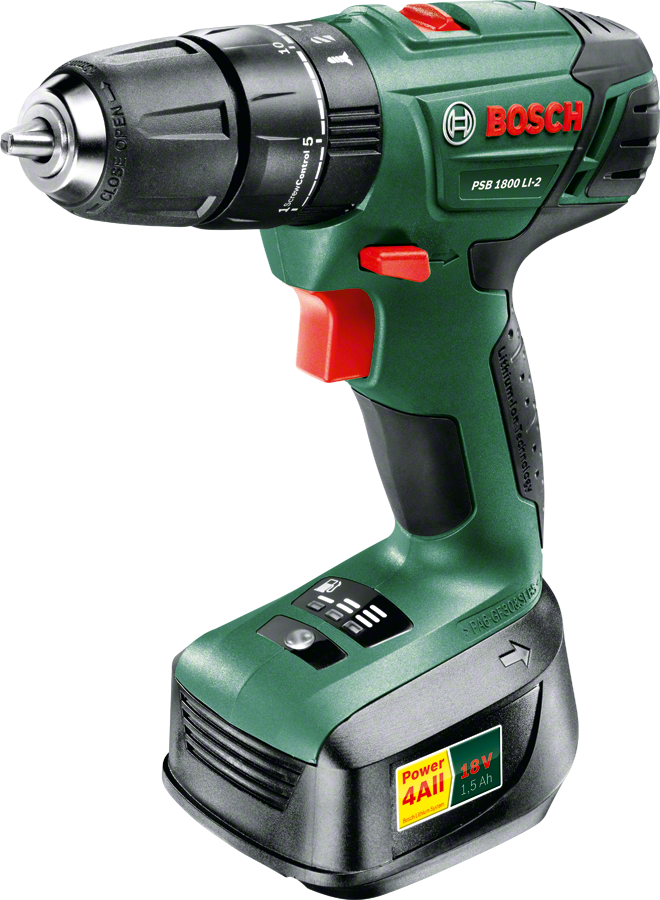 Bosch PSB 1800 LI-2 Tek Akü Akülü Darbeli Delme/Vidalama Makinesi