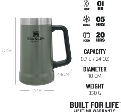 Stanley Adventure Vakumlu Termos Bardak 0.70 Lt 10-02874-033