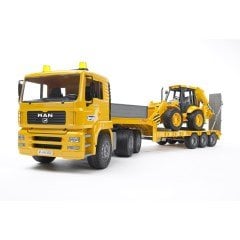 Bruder Man Tır Ve Jcb 4Cx Kepçeli Ekskavatör (BR02776)