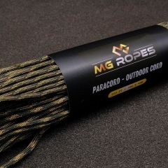 Polyester Paracord İp 4 mm Kamuflaj Desen 30 Metre