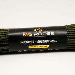 Polyester Paracord İp 4 mm Haki 30 Metre