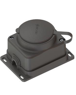 NE-AD KAUÇUK PRİZ MONAFAZE 1X16 NEAD 4003