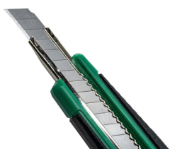 Elta Ergonomik Kilitli Dar Maket Bıçağı 9 mm 14000 005045