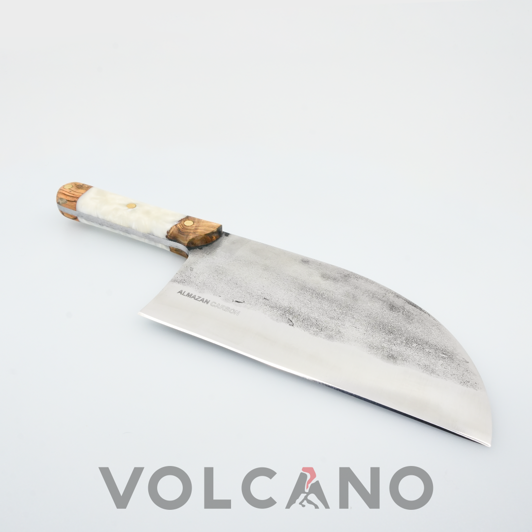 CARBON ALMAZAN Paslanmaz Bushcraft Outdoor Kampçı Şef Bıçağı