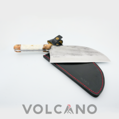 CARBON ALMAZAN Paslanmaz Bushcraft Outdoor Kampçı Şef Bıçağı