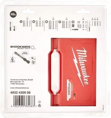 Milwaukee 1/4 bits uç seti 48prç.