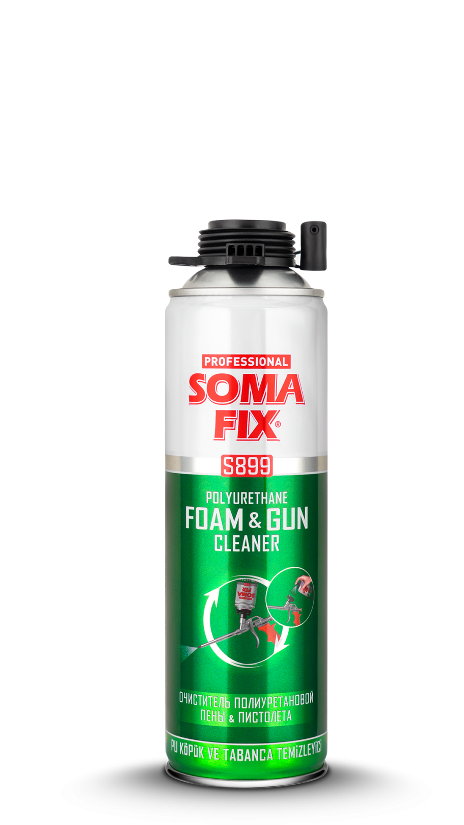 SOMAFİX POLİÜRETAN KÖPÜK TEMİZLEYİCİ S899 500ml