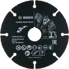 Bosch - Carbide Multi Wheel 115 mm (Çok Amaçlı Kesici)