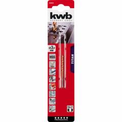 Kwb HSS Titanyum Metal Matkap Uç 3mm 49238630