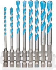 Bosch - HEX-9 MultiConstruction Altıgen Şaftlı Çok Amaçlı Matkap Ucu 8'li Set - Click