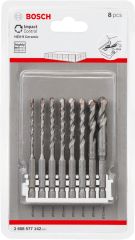 Bosch - HEX-9 Ceramic Altıgen Şaftlı Matkap Ucu 8'li Set - Click