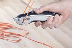 Kwb Katlanır Trapez Halı kesme Maket Bıçağı 60 x 19  mm 49013320