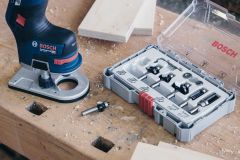 Bosch - Profesyonel 15 Parça Karışık Freze Ucu Seti 8 mm Şaftlı