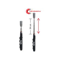 KWB TELESKOPİK MIKNATISLI LED FENER 49953590